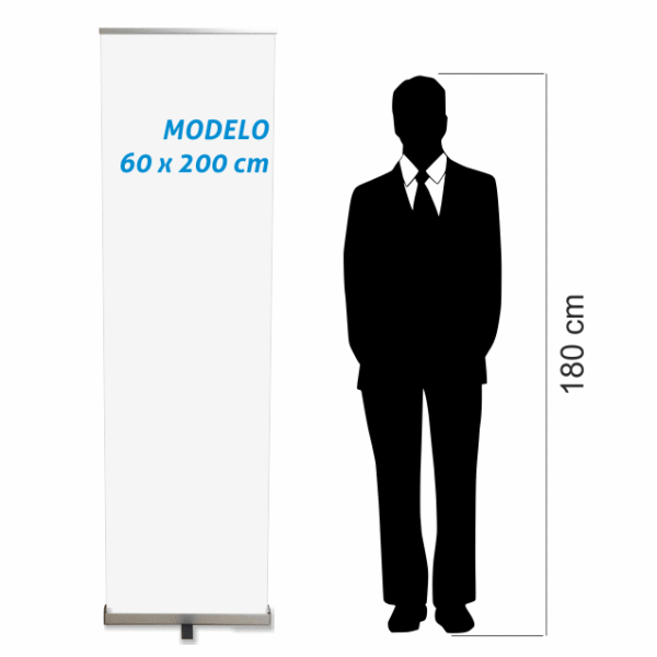 roll up econômico 60 x 200 cm