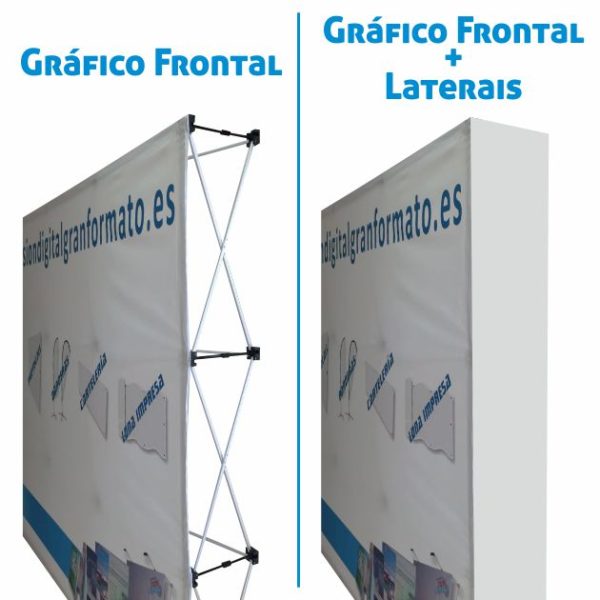 pop up frontal e laterais